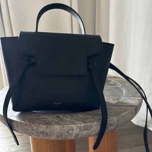 Celine Nano Belt bag in Grained Calfskin